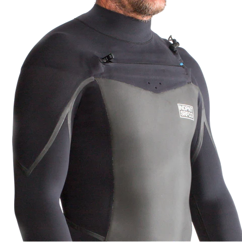 3x2 Tuxe Long Sleeve Chest Zip Steamer by Independent