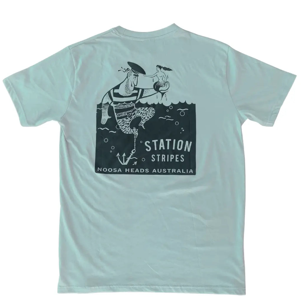 Captain Mermaid Tee by Station Stripes