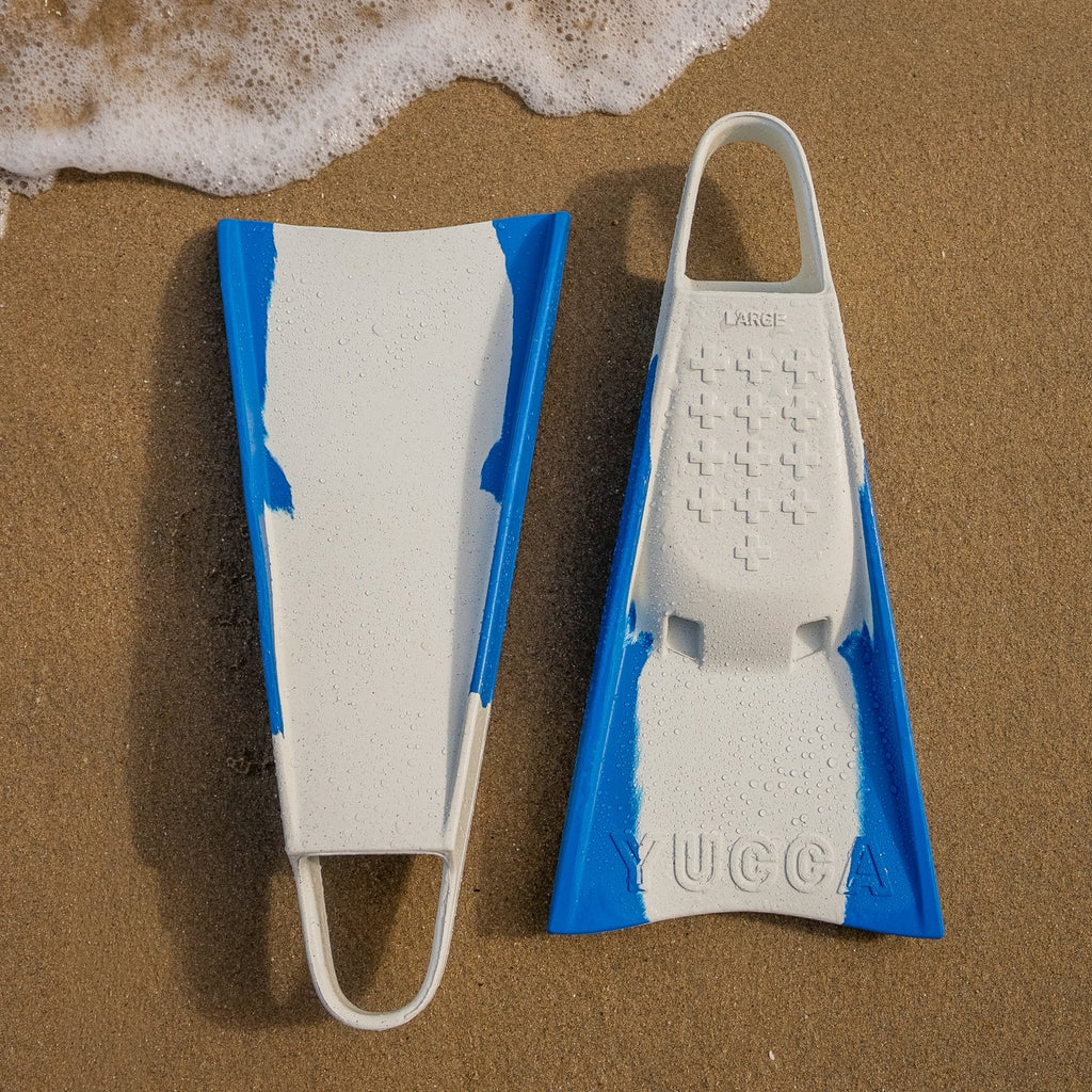 Glacier Scraps Super Flex Long Blade Fins by Yucca