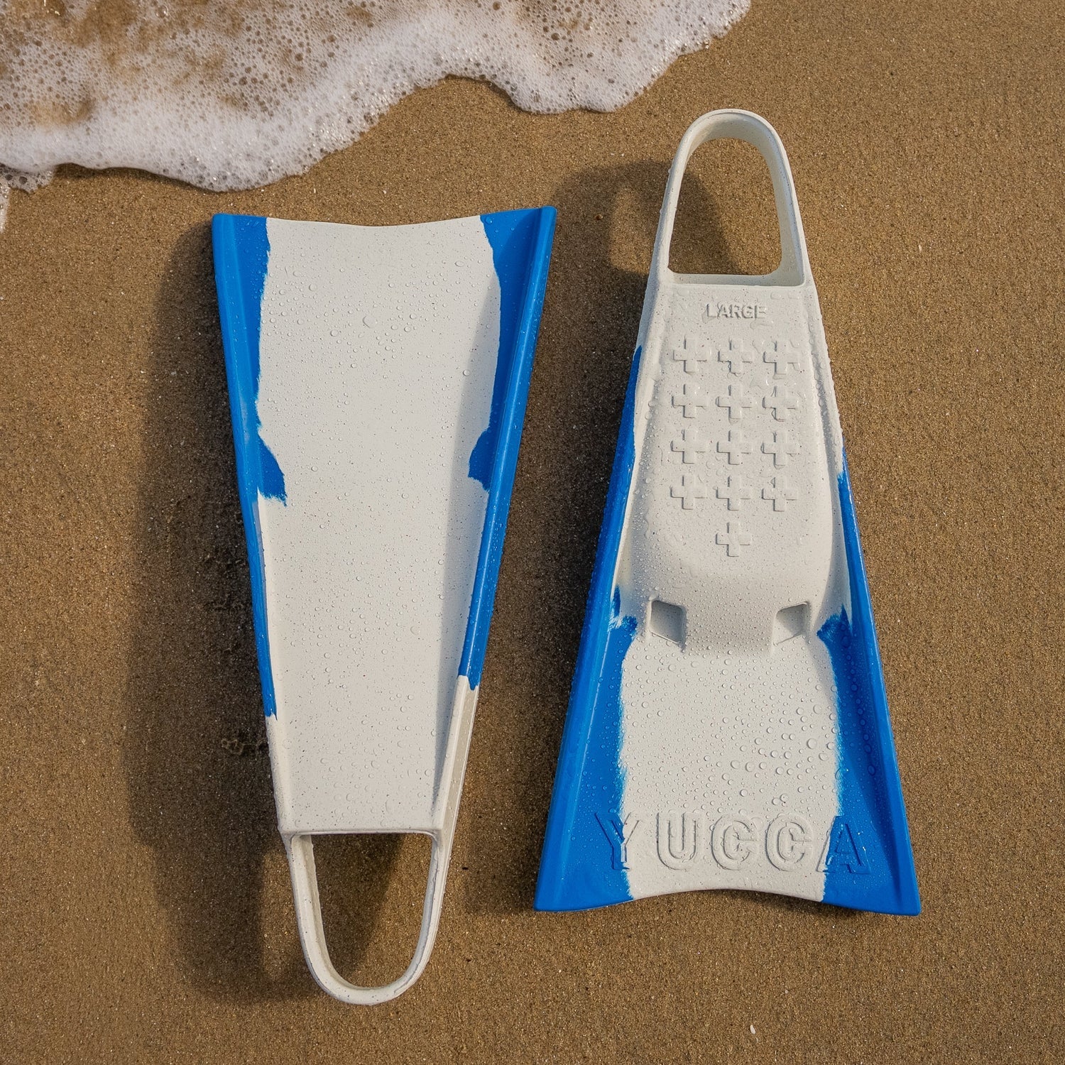 Glacier Scraps Super Flex Long Blade Fins by Yucca