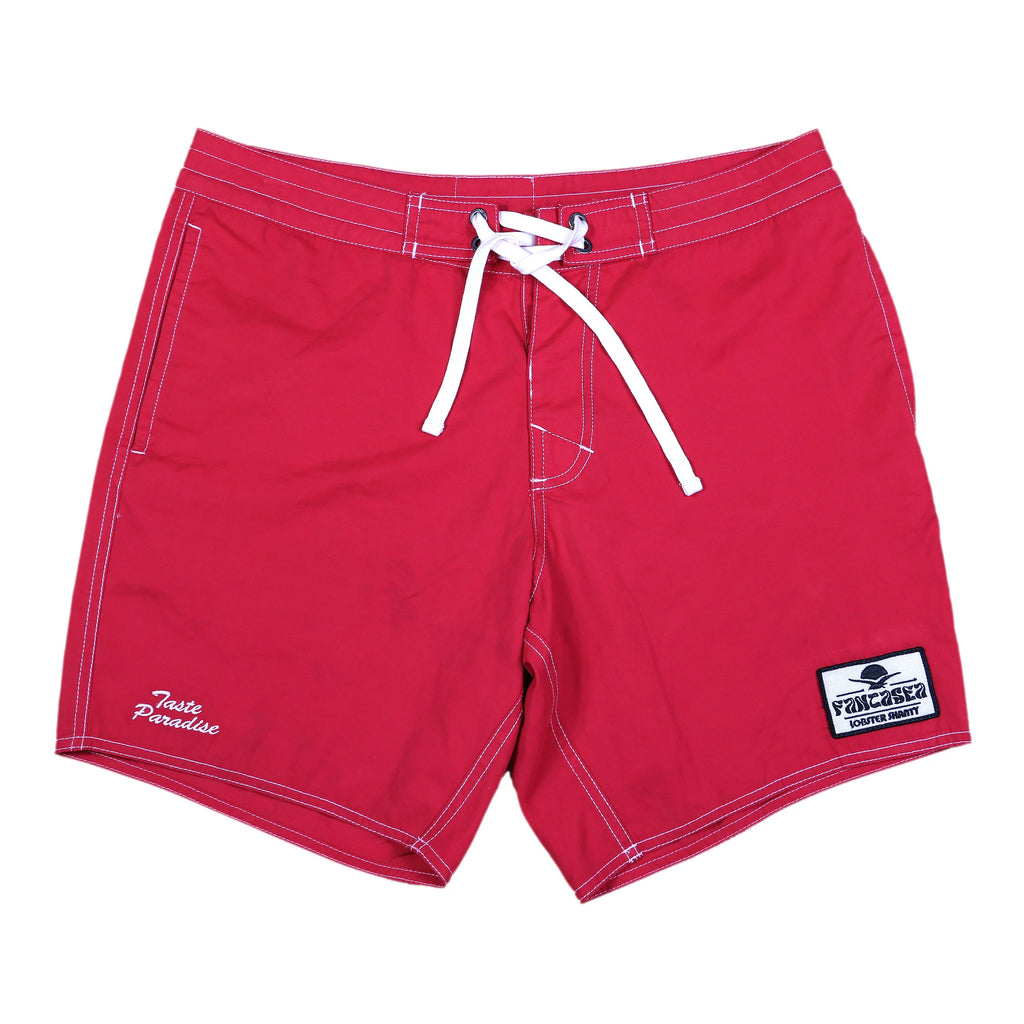 Fantasea Red Surf Trunk by Lobster Shanty