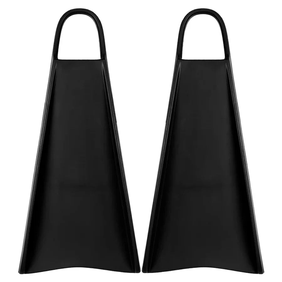 Black Long Blade Soft Flex Fins by Yucca