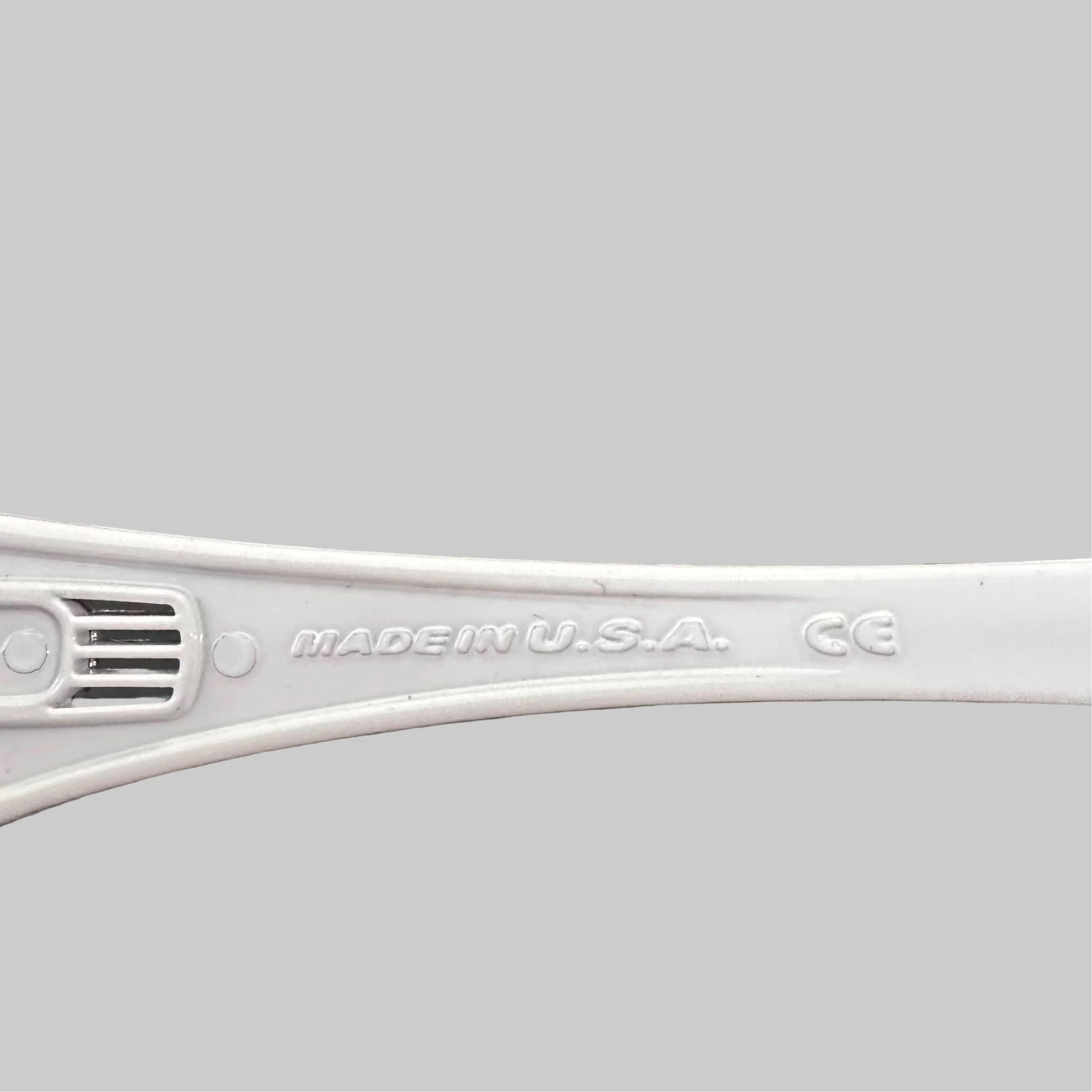 Hijinx 12-776 – Polished White / Black Iridium – NOS by Oakley (Dead Stock)