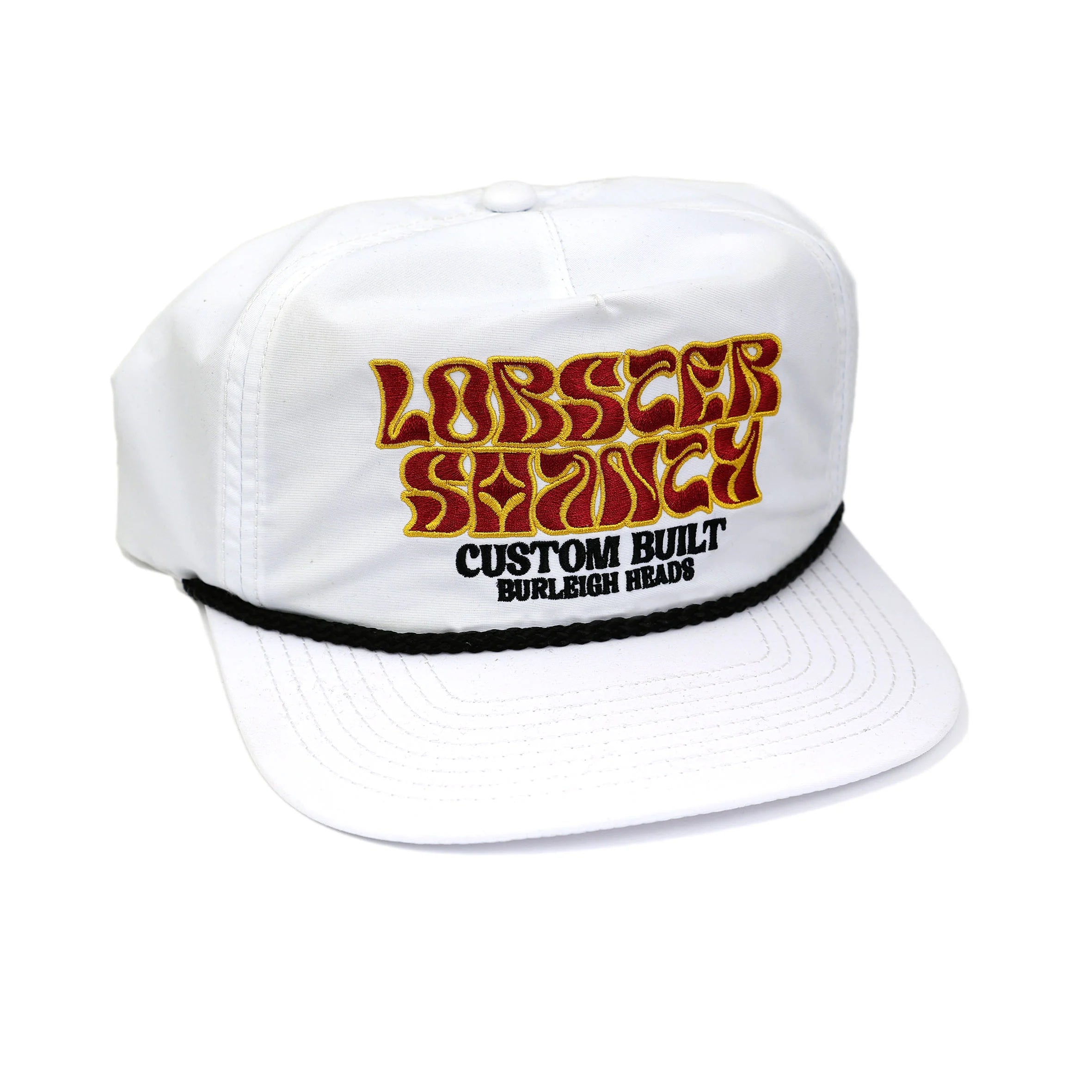 Shape Shifter White Surf Cap by Lobster Shanty