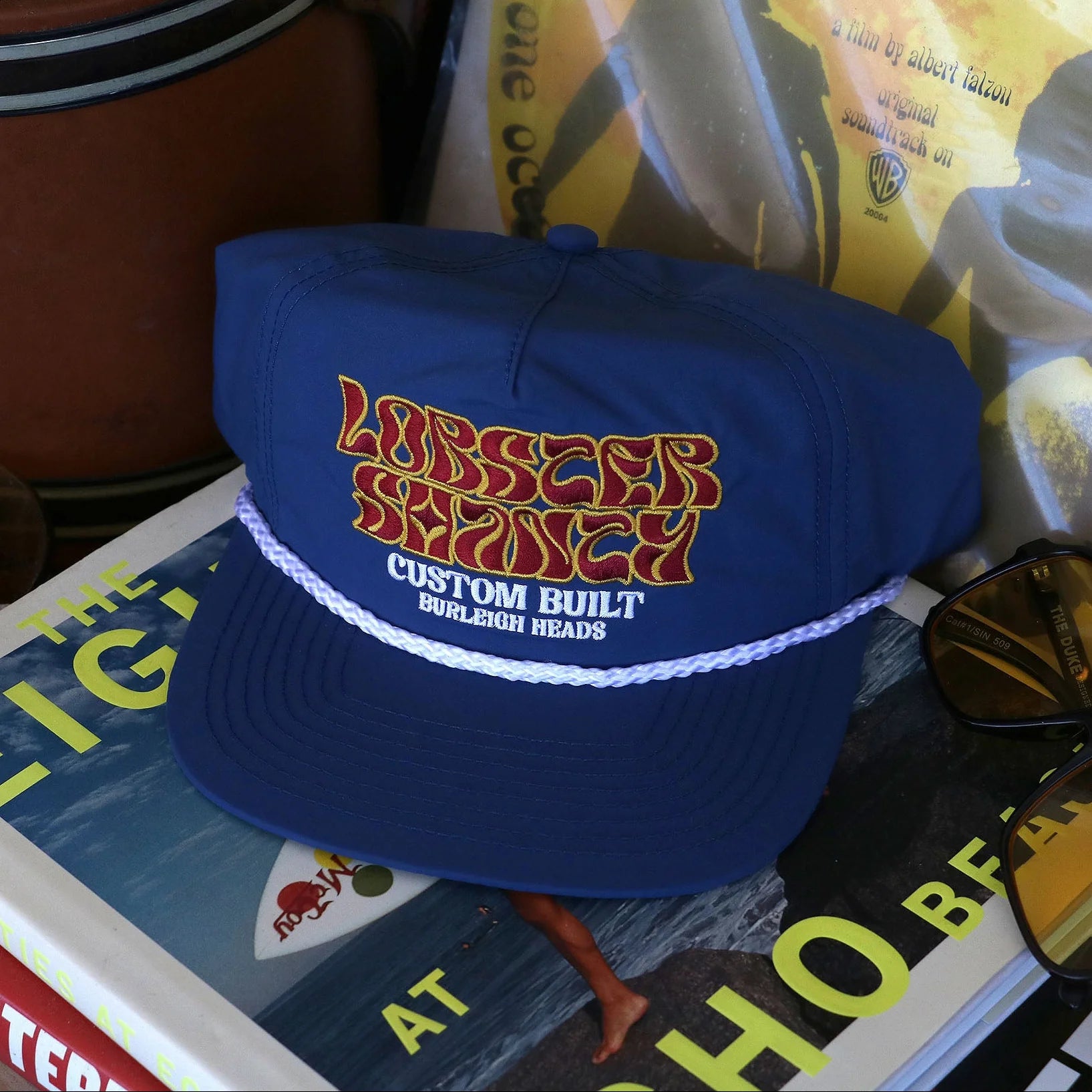 Shape Shifter Navy Surf Cap by Lobster Shanty
