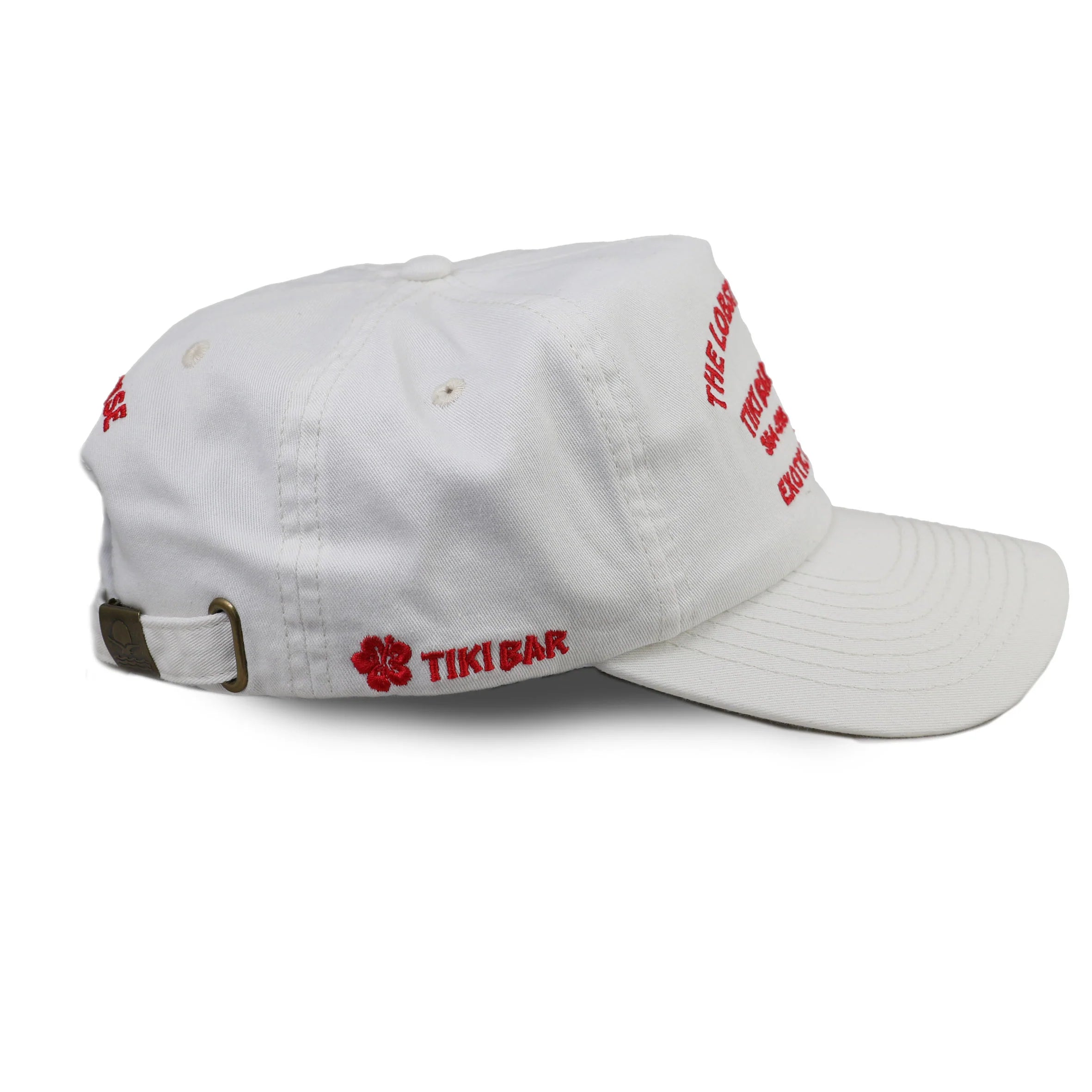 Tiki Bar White Cap by Lobster Shanty