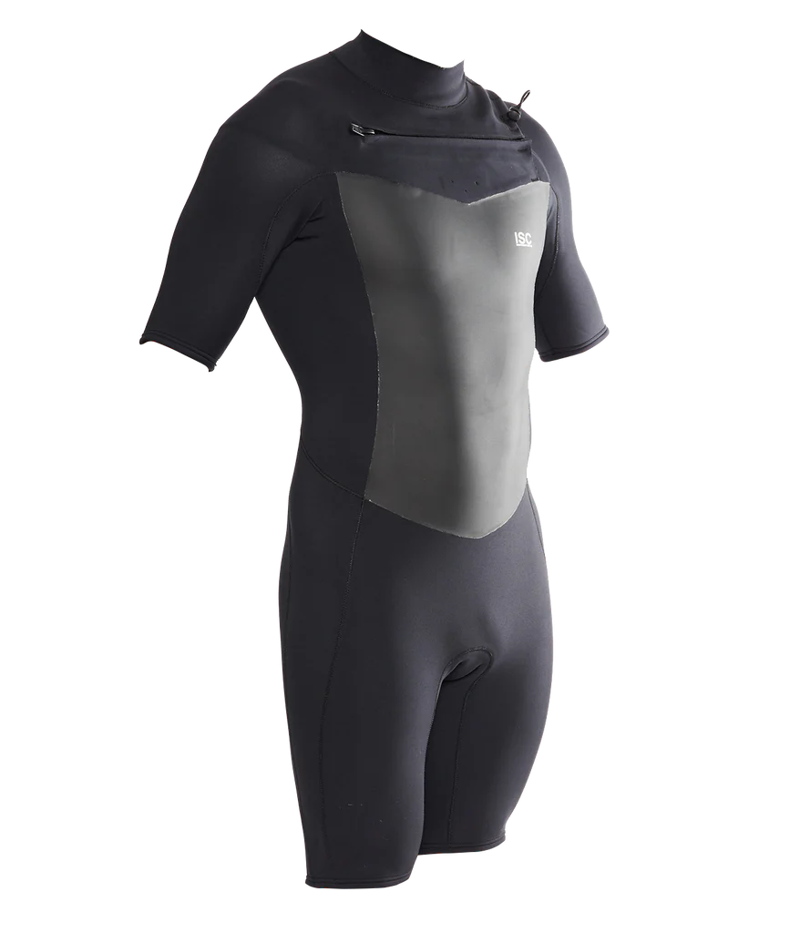 2x2 Tuxe Short Sleeve Chest Zip Spring Suit by Independent Surf Co..
