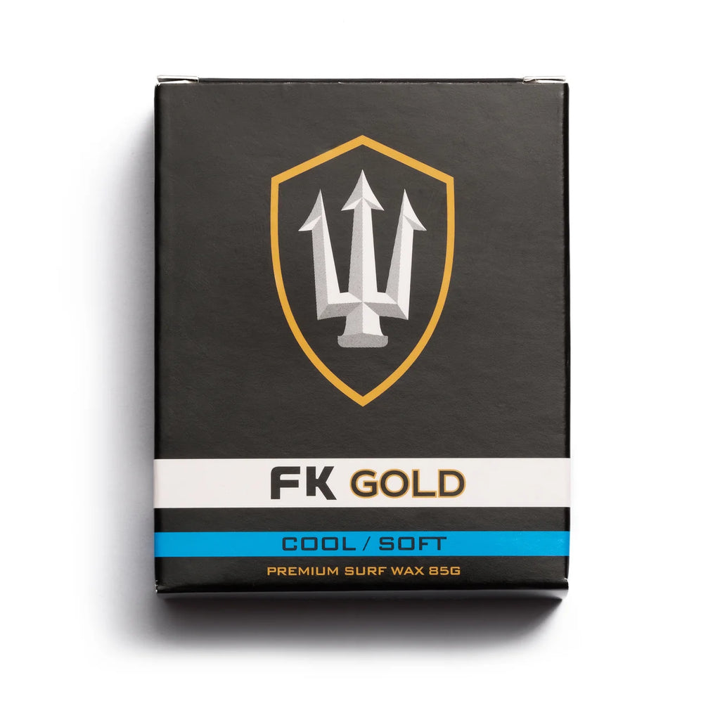 Gold Cool Water Wax 85g by FK Surf