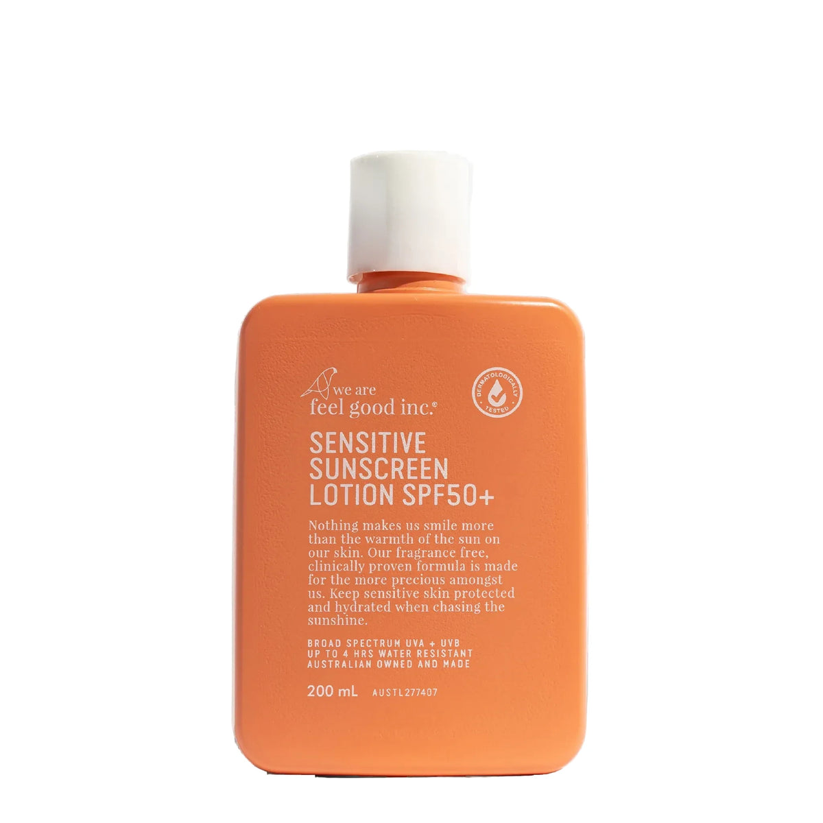 Sensitive Sunscreen Lotion SPF50+ - Fragrance Free For Sensitive & Reactive Skin by We Feel Good Inc.