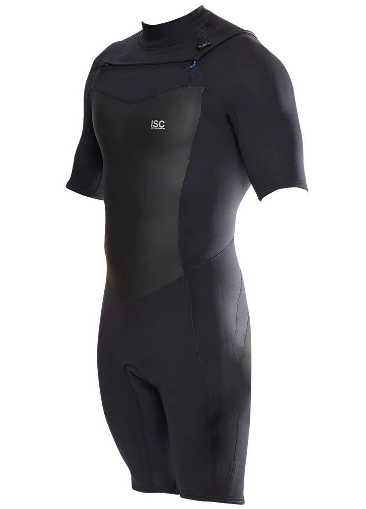 2x2 Tuxe Short Sleeve Chest Zip Spring Suit by Independent Surf Co..