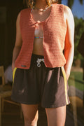 Terry Towelling Shorts in Chocolate Mango by Atmosea